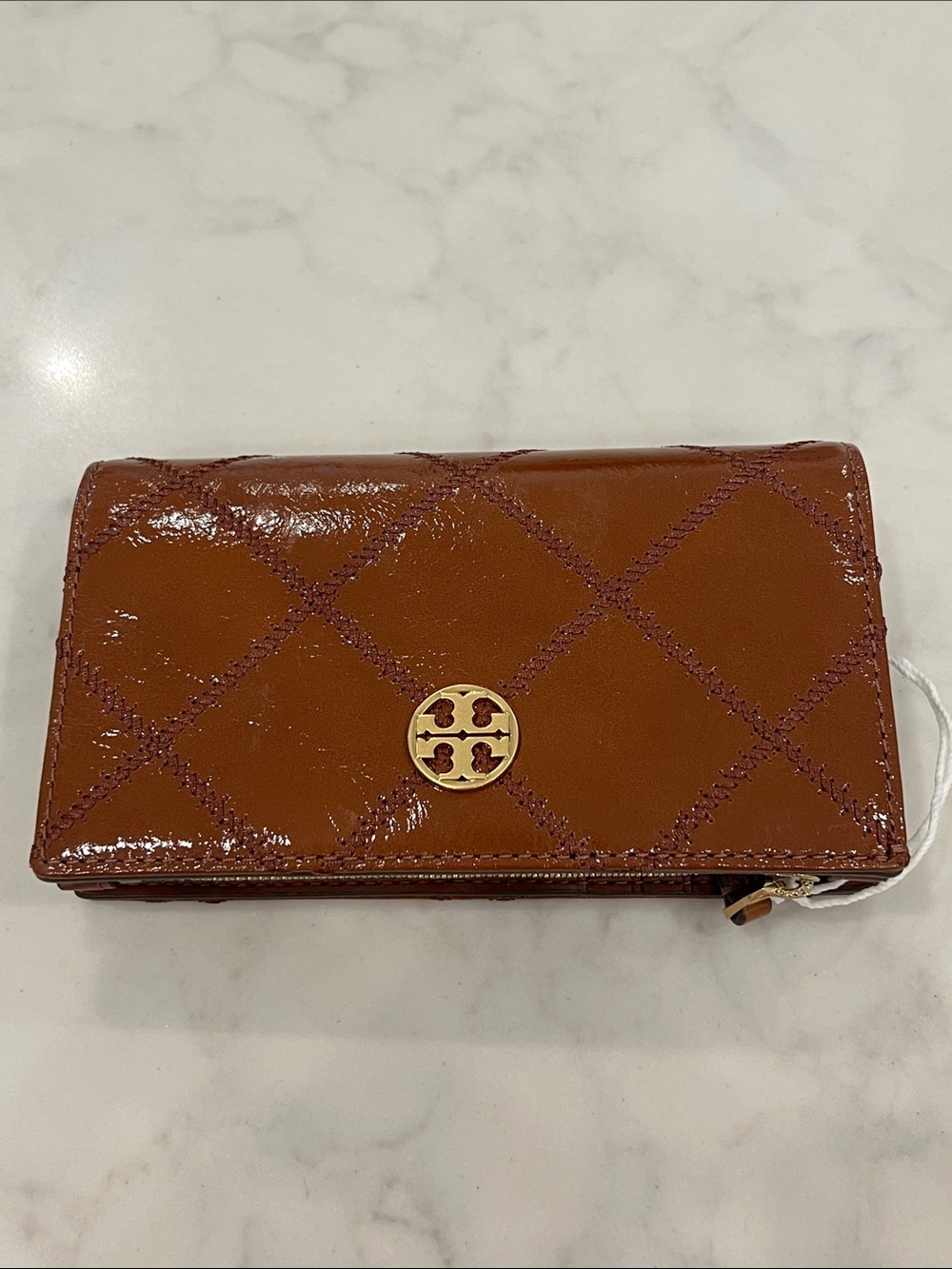 Tory Burch Willa Shine Medium Wallet